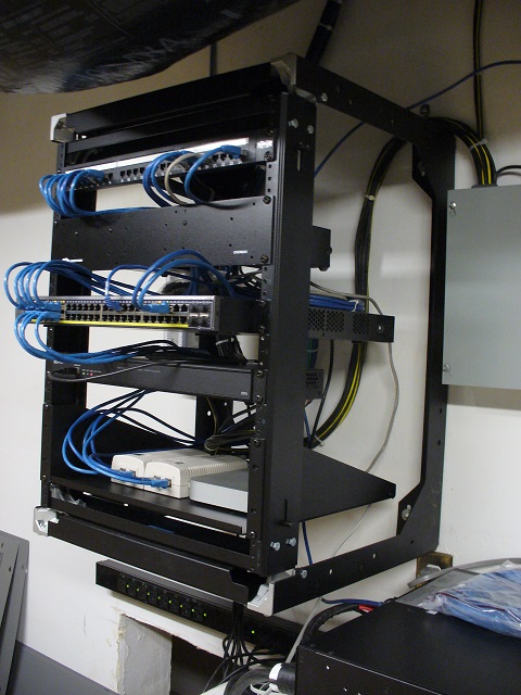 Wall Mounted Equipment Rack